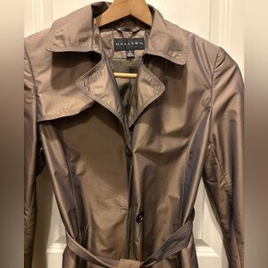 Gallery Women's Bronze Rain/Trench Coat